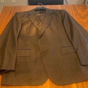 Martin Greenfeld men’s solid grey suit sz 46 regular